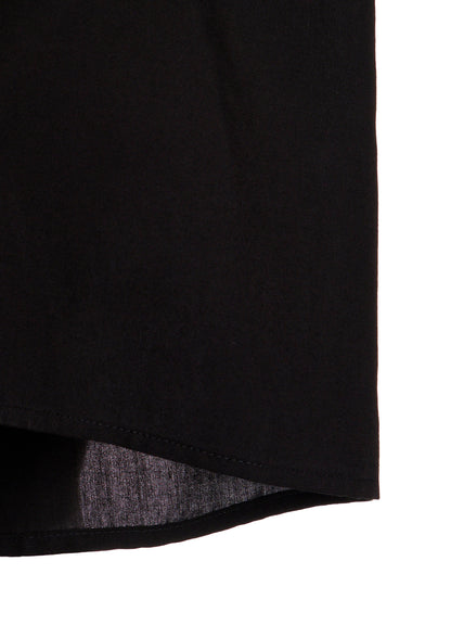CELLULOSE POPLIN BACK FLARE SHIRT