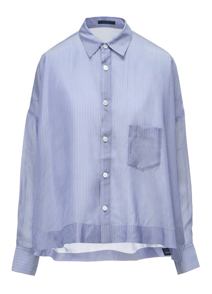 STRIPED BIG BLOUSE