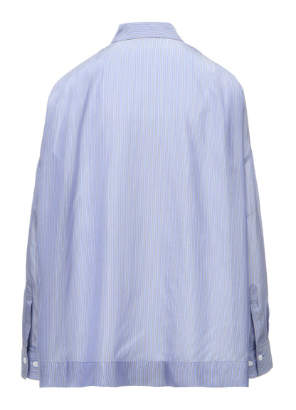 STRIPED BIG BLOUSE