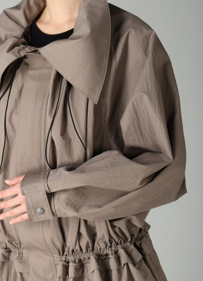C/Ny WEATHER DRAWSTRING COAT