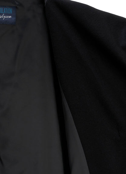 MELTON HOODED DUFFLE COAT