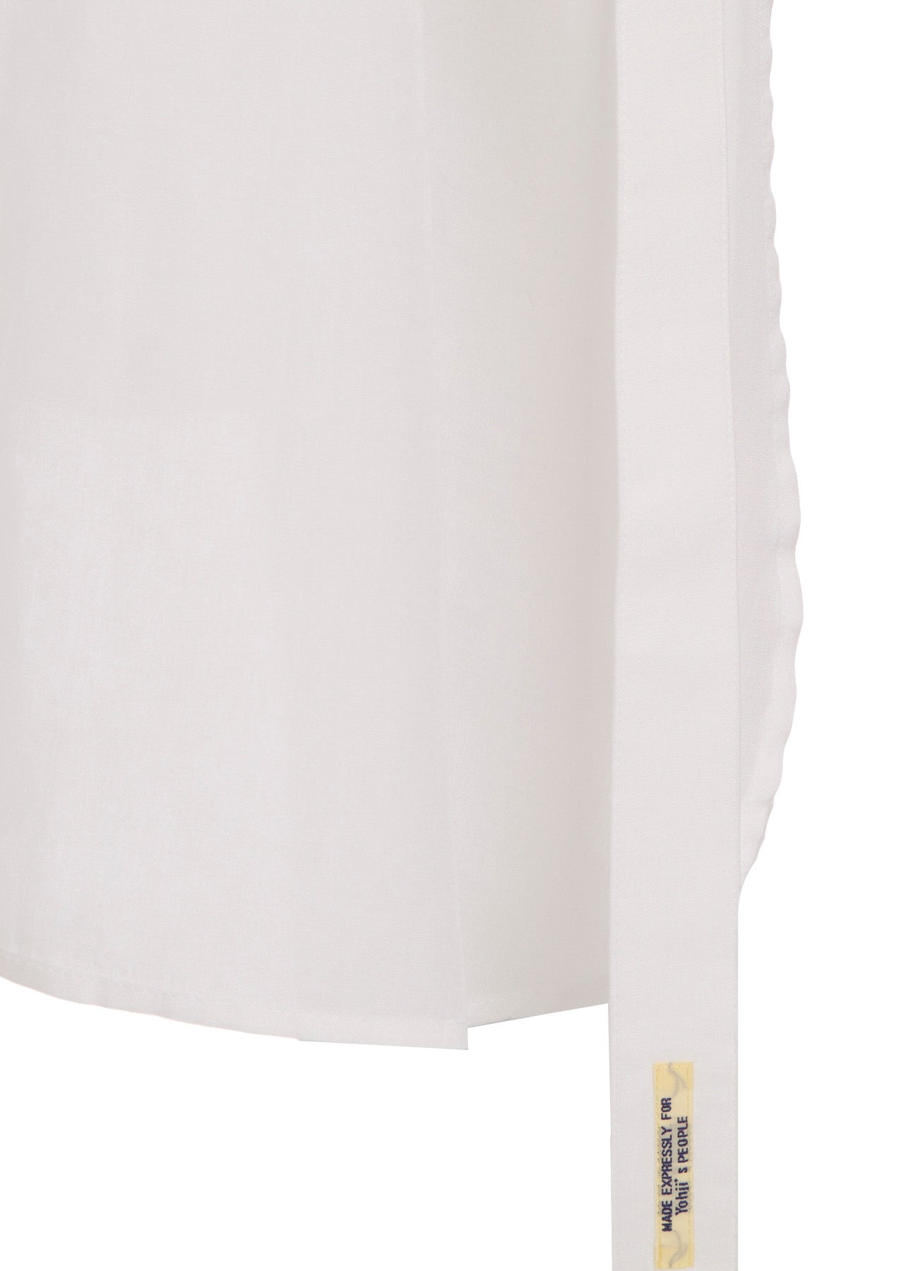 CELLULOSE POPLIN DRAPED SHIRT DRESS