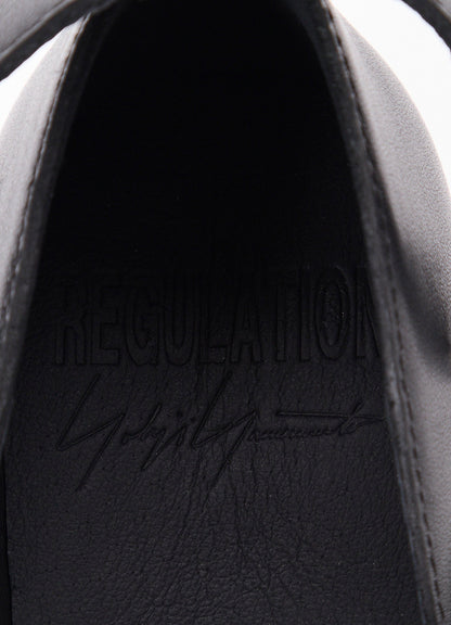 OIL SMOOTH LEATHER 3 STRAPS PUMPS