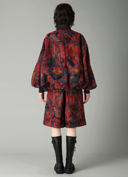 JQ REDXBLUE BALLOON BLOUSON
