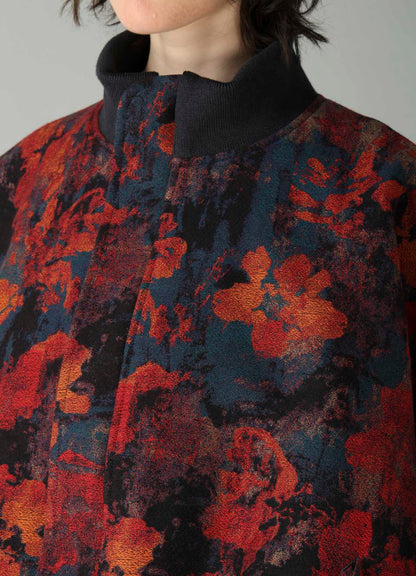 JQ REDXBLUE BALLOON BLOUSON