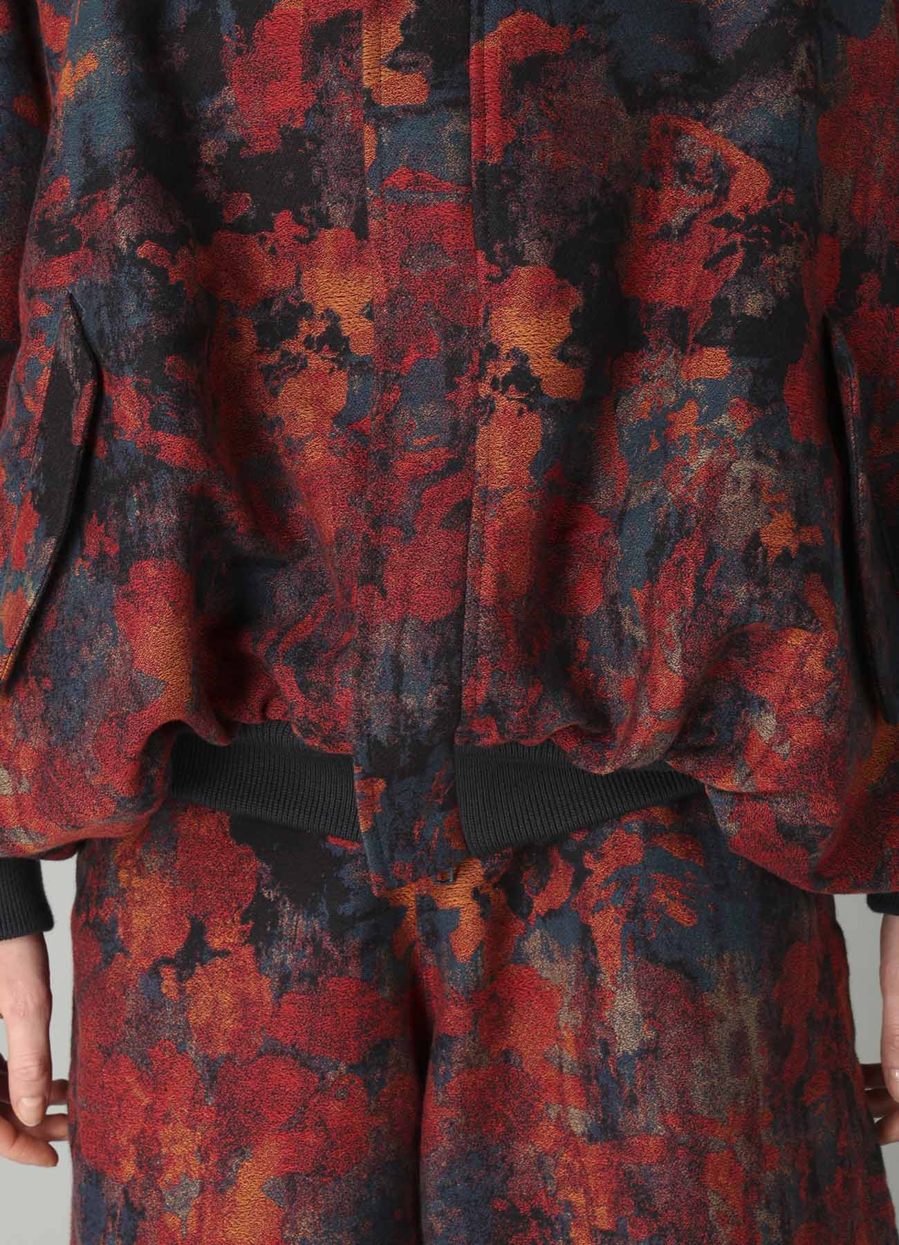 JQ REDXBLUE BALLOON BLOUSON