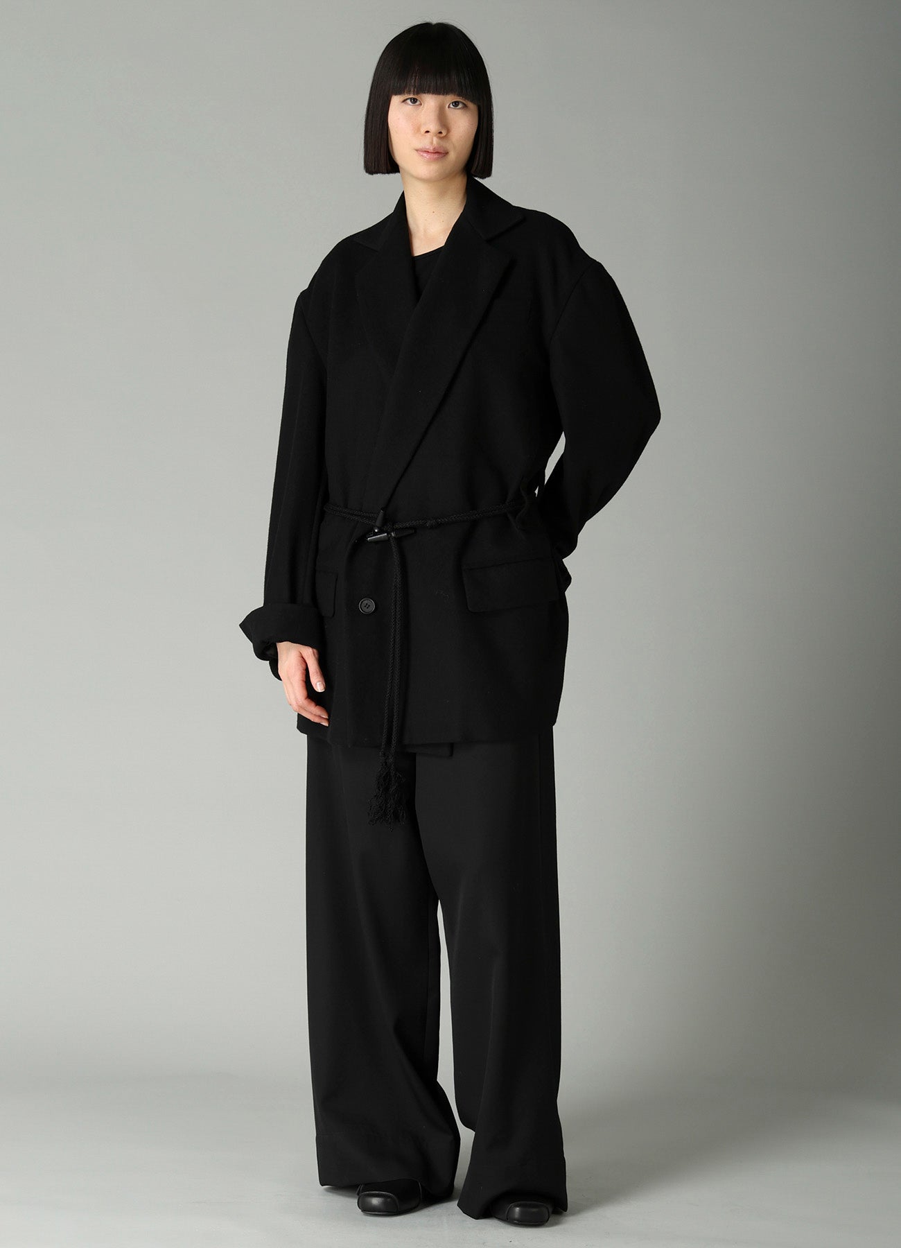 MELTON TOGGLE B DETAIL JACKET