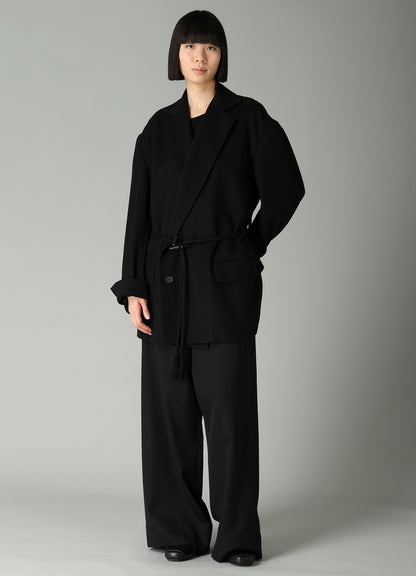 MELTON TOGGLE B DETAIL JACKET
