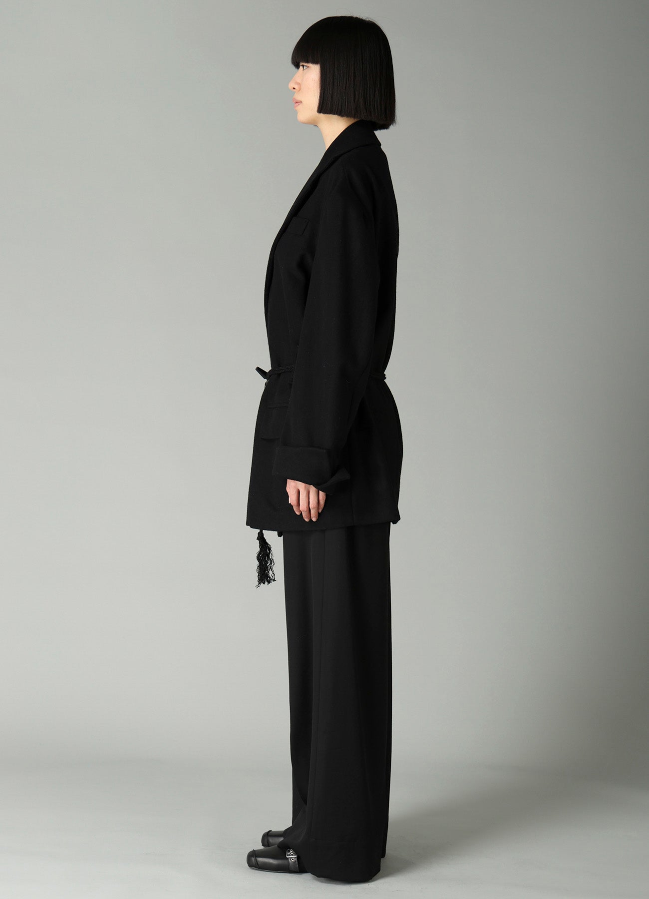 MELTON TOGGLE B DETAIL JACKET