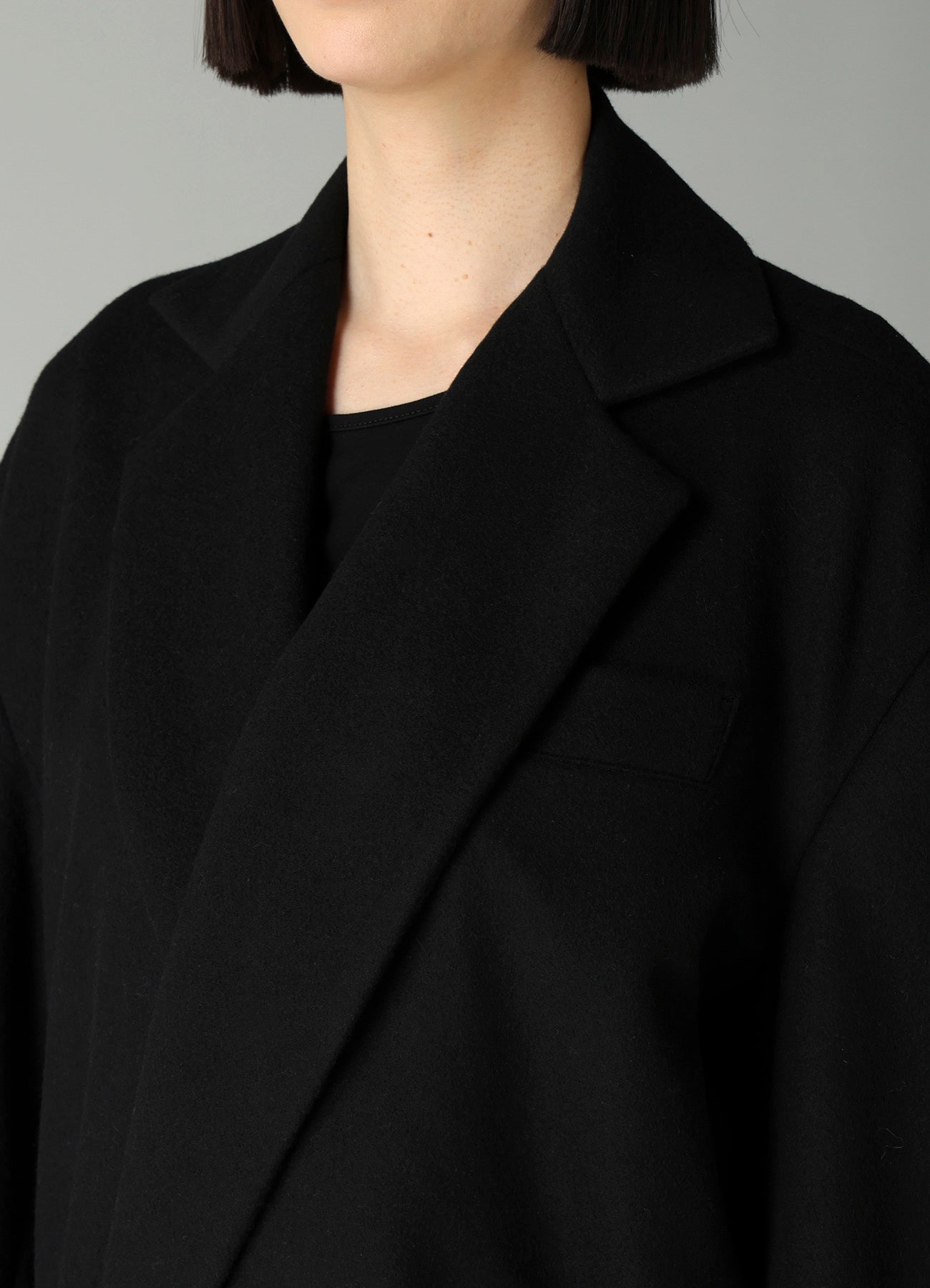 MELTON TOGGLE B DETAIL JACKET