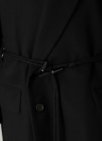 MELTON TOGGLE B DETAIL JACKET