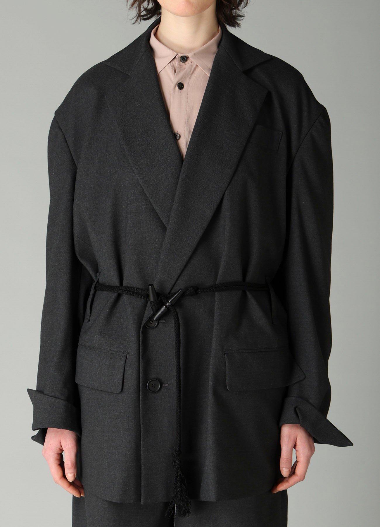 E/Ry TWILL TOGGLE B DETAIL JACKET