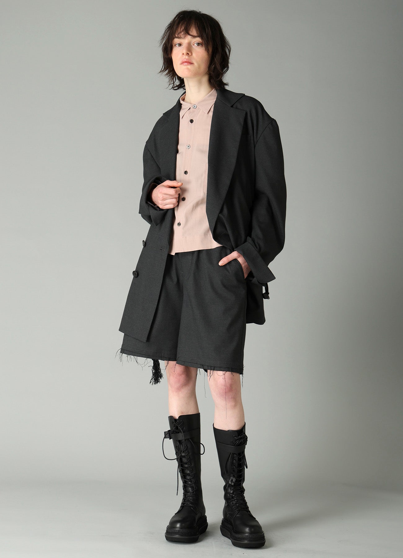E/Ry TWILL TOGGLE B DETAIL JACKET – THE SHOP YOHJI YAMAMOTO