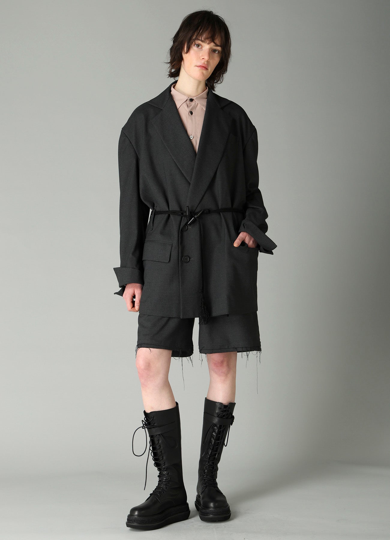E/Ry TWILL TOGGLE B DETAIL JACKET