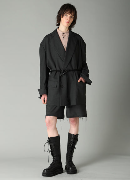E/Ry TWILL TOGGLE B DETAIL JACKET