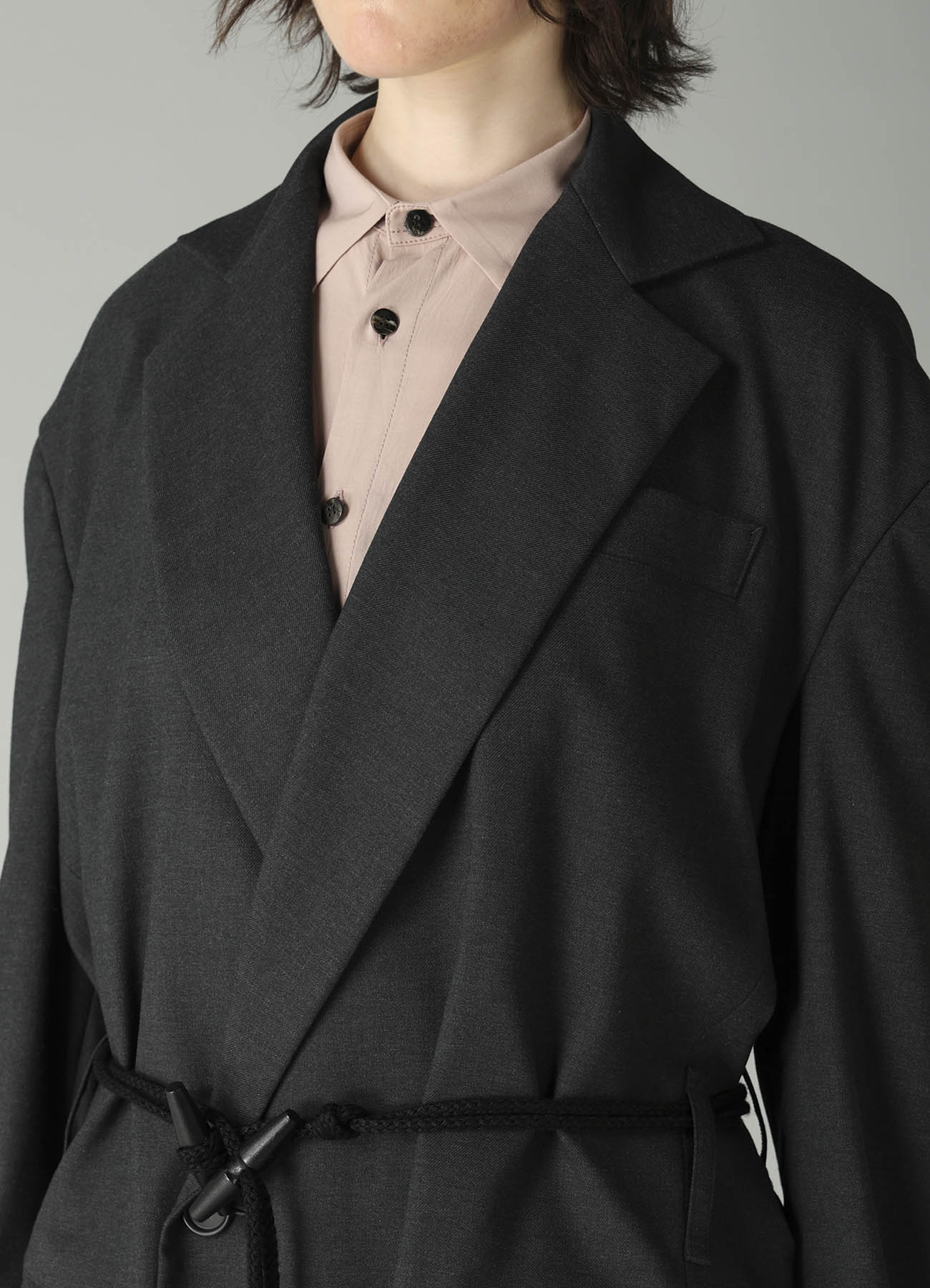 E/Ry TWILL TOGGLE B DETAIL JACKET