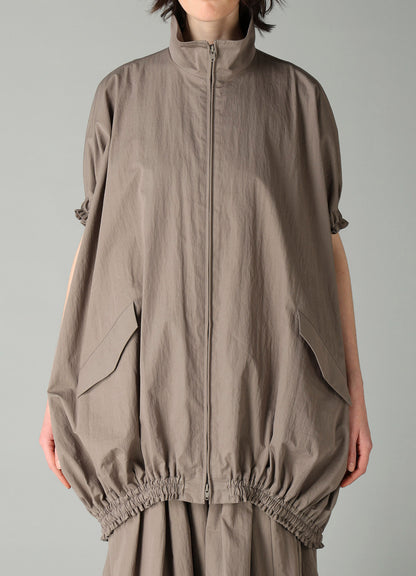 C/Ny WEATHER SHORT SLV BALLOON JACKET