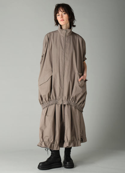 C/Ny WEATHER SHORT SLV BALLOON JACKET