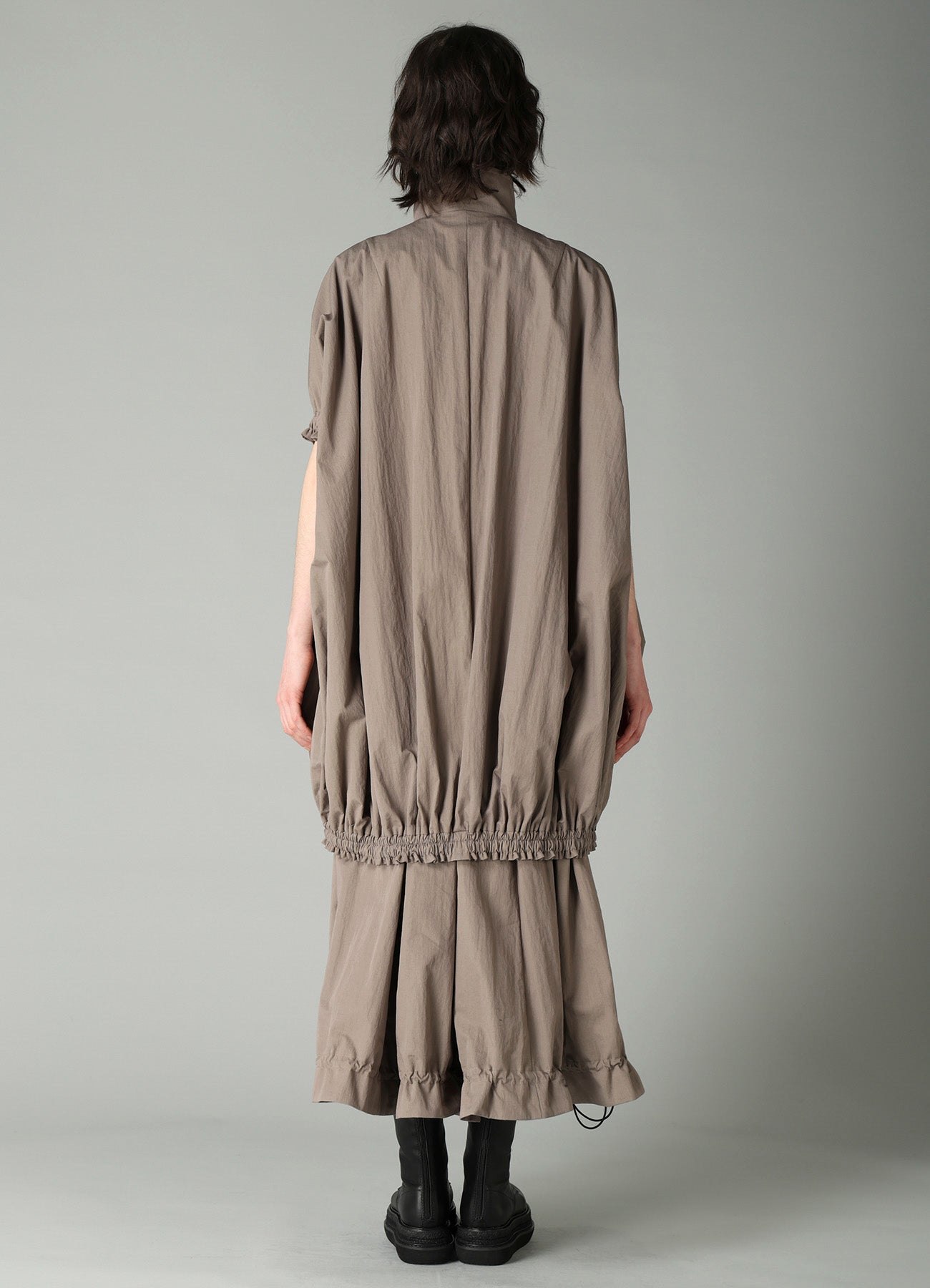 C/Ny WEATHER SHORT SLV BALLOON JACKET