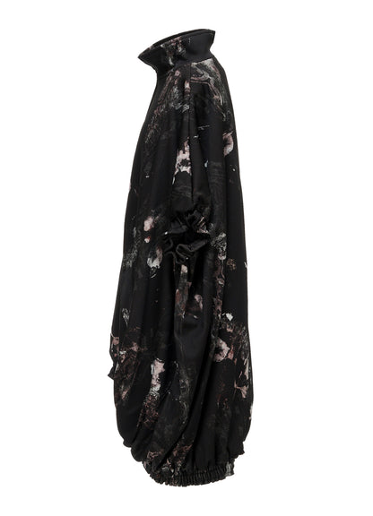 LACE FLOWER PT SHORT SLV BALLOON JACKET