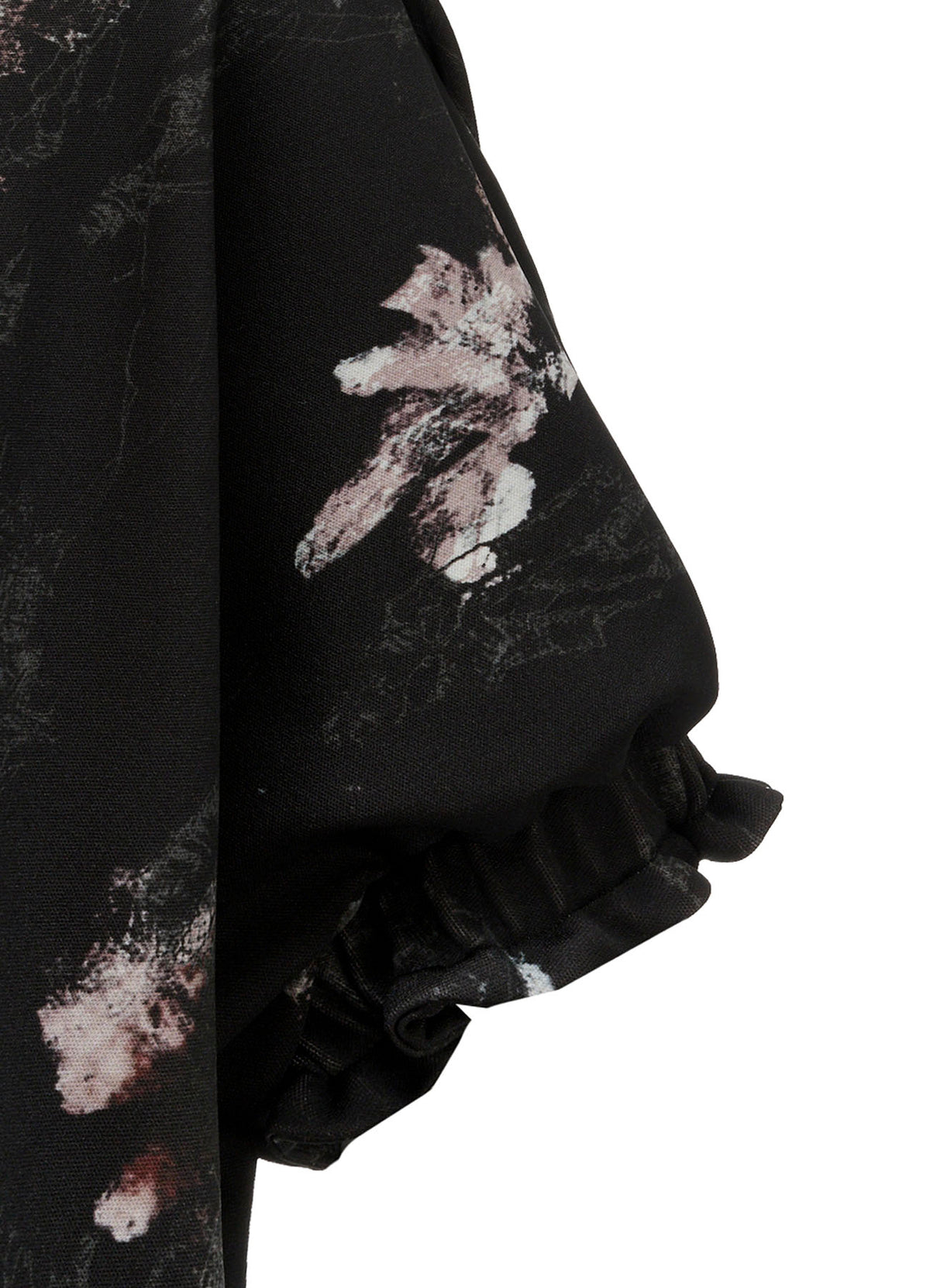 LACE FLOWER PT SHORT SLV BALLOON JACKET