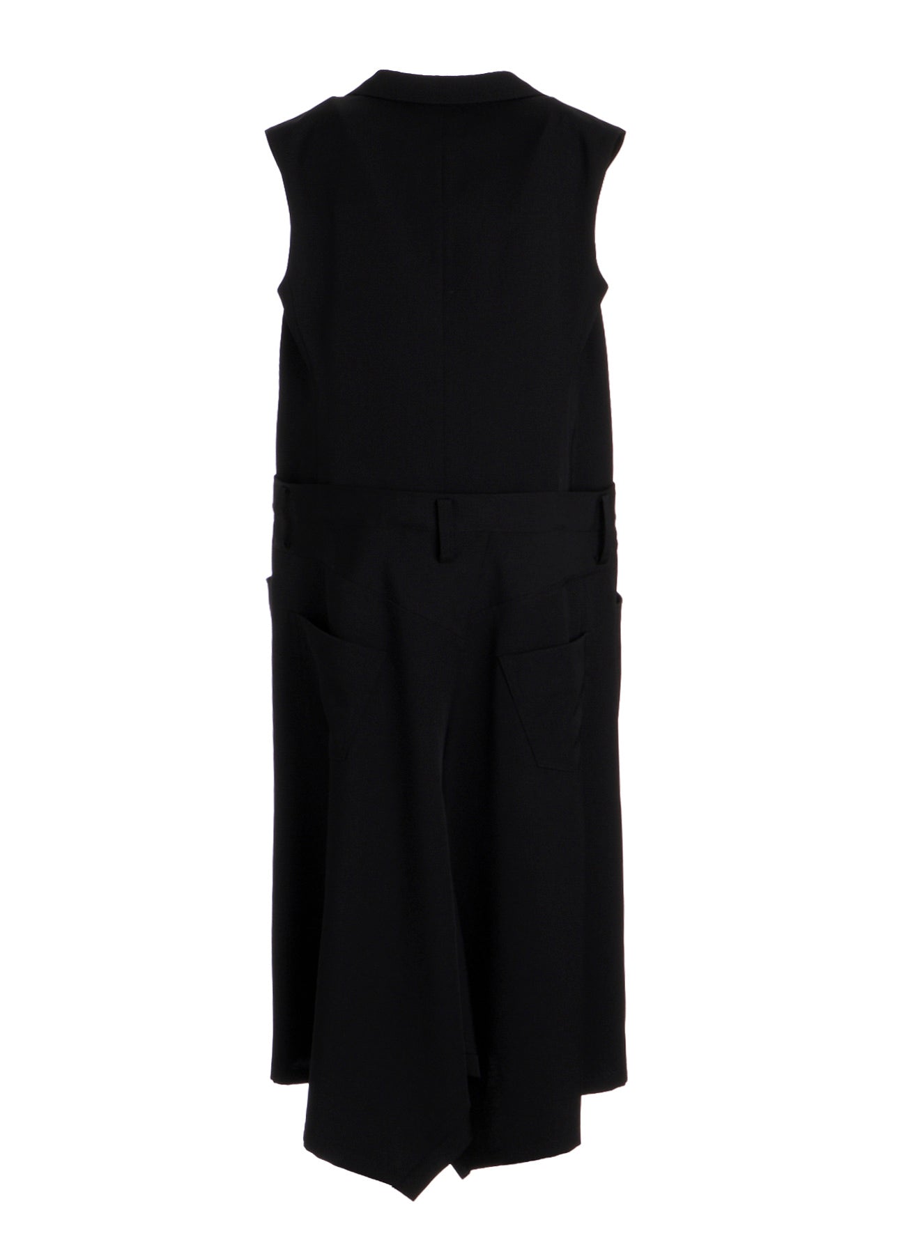 GABARDINE SKIRT COMBI LONG VEST