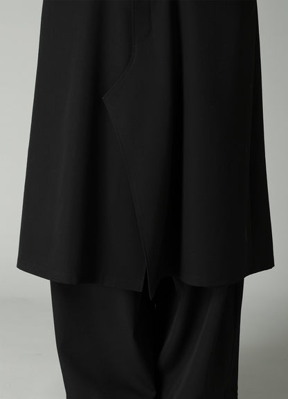 GABARDINE SKIRT COMBI LONG VEST