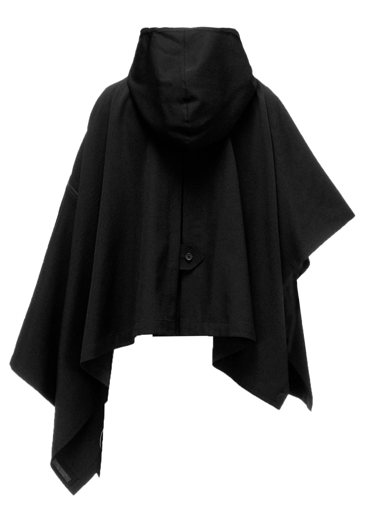 WOOL HOOD MANT COAT