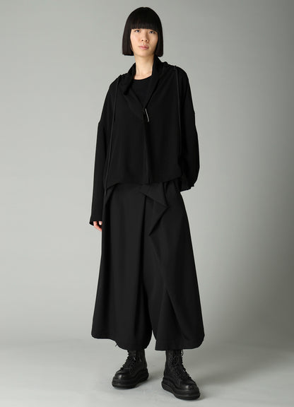 Ta/Pe CREPE DE CHINE SQUARE JACKET