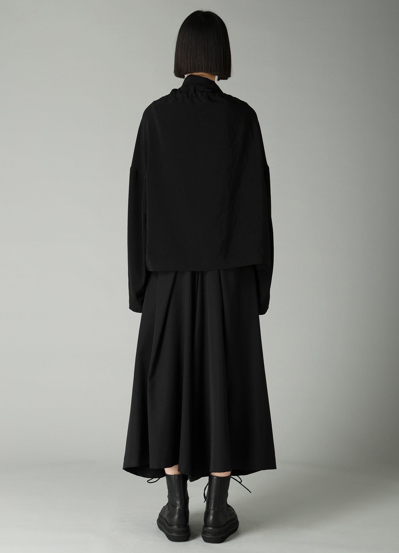 トップス kazu Ta/Pe CREPE DE CHINE SQUARE JACKET – THE SHOP YOHJI YAMAMOTO