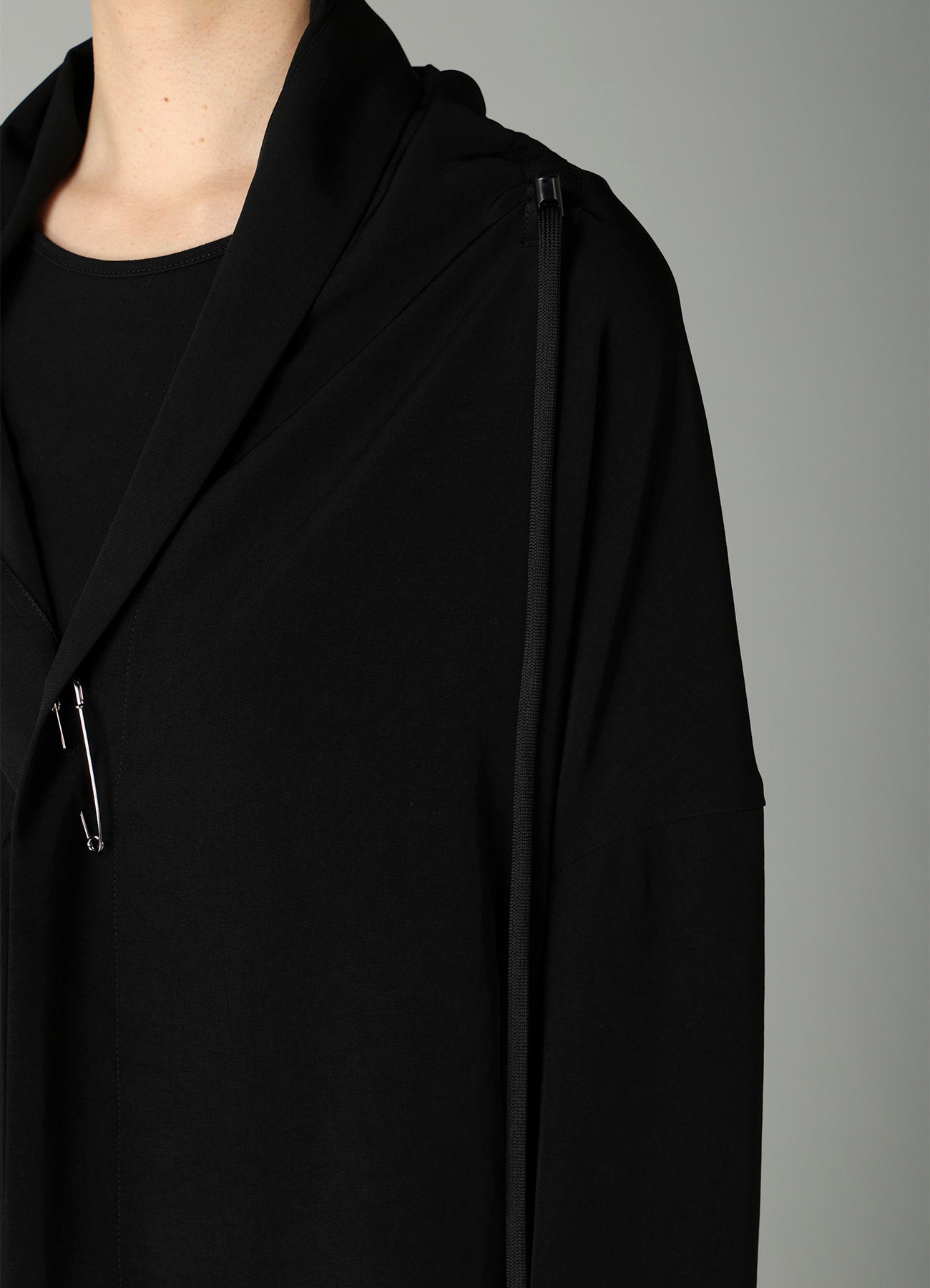Ta/Pe CREPE DE CHINE SQUARE JACKET – THE SHOP YOHJI YAMAMOTO