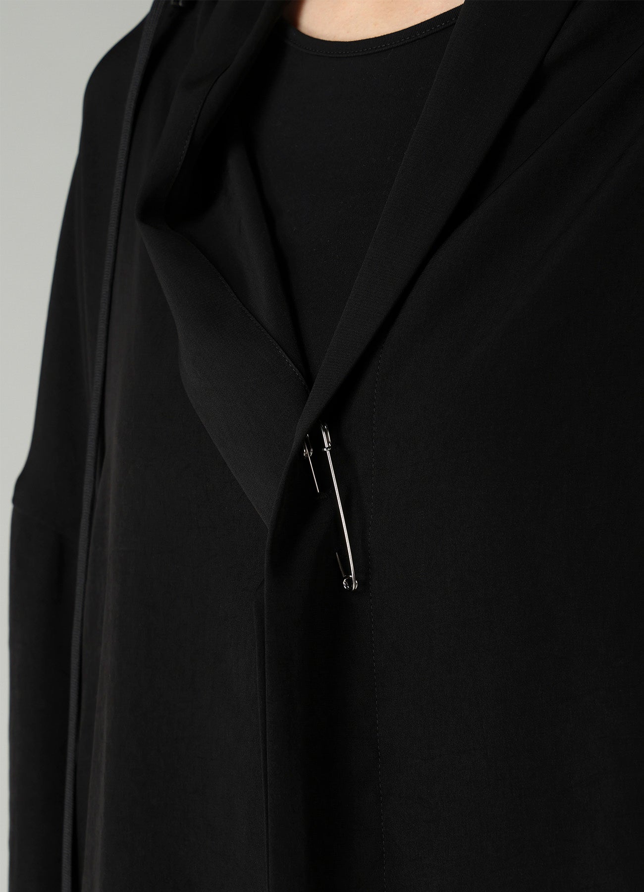 Ta/Pe CREPE DE CHINE SQUARE JACKET