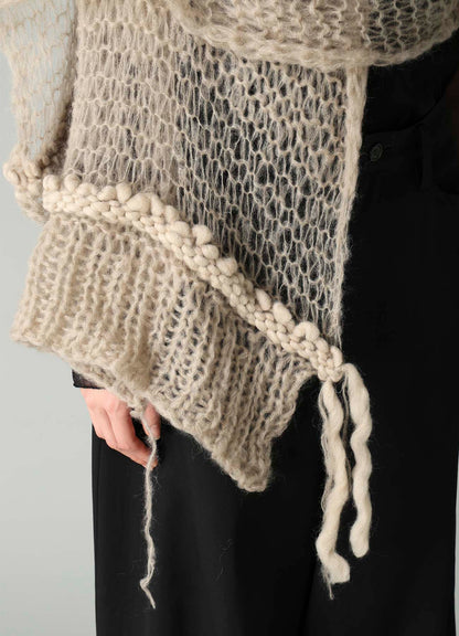 DIAN3 KNITTED STOLE