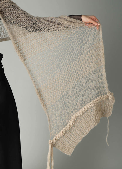 DIAN3 KNITTED STOLE