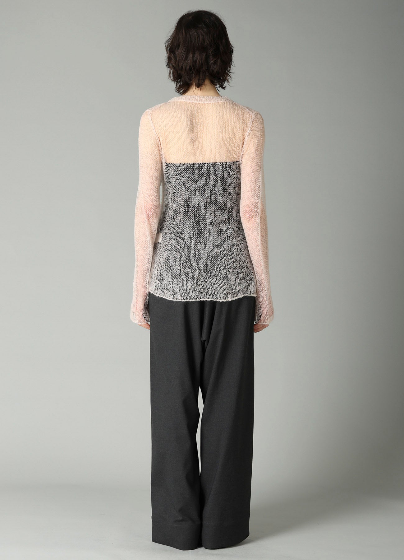 KID MOHAIR MIX CREWNECK LONG SLV SWEATER