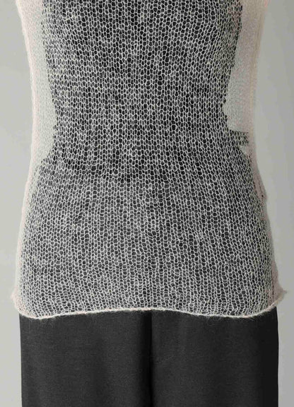 KID MOHAIR MIX CREWNECK LONG SLV SWEATER