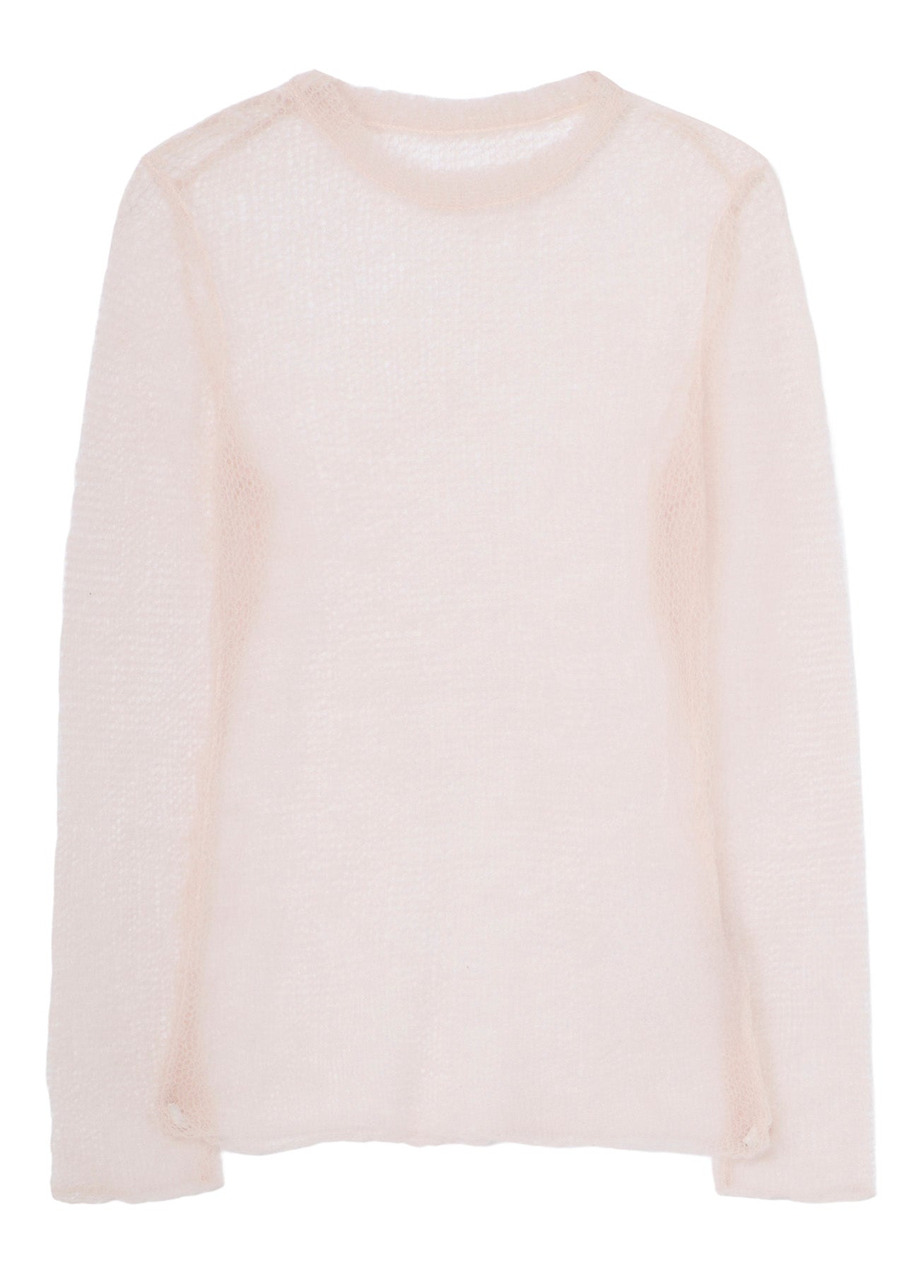KID MOHAIR MIX CREWNECK LONG SLV SWEATER