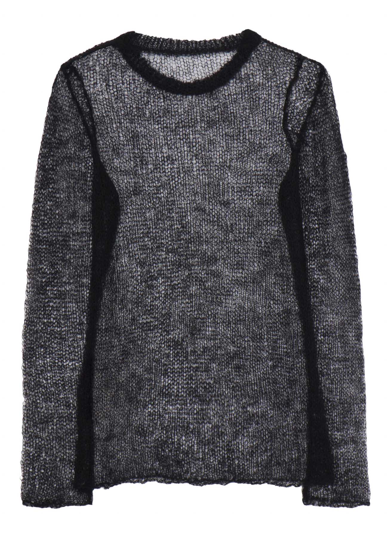 KID MOHAIR MIX CREWNECK LONG SLV SWEATER