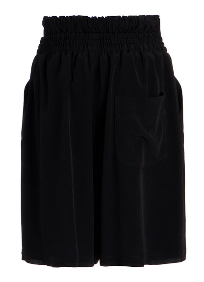 Ta/Pe CREPE DE CHINE DOUBLE WAIST SHORT PANTS