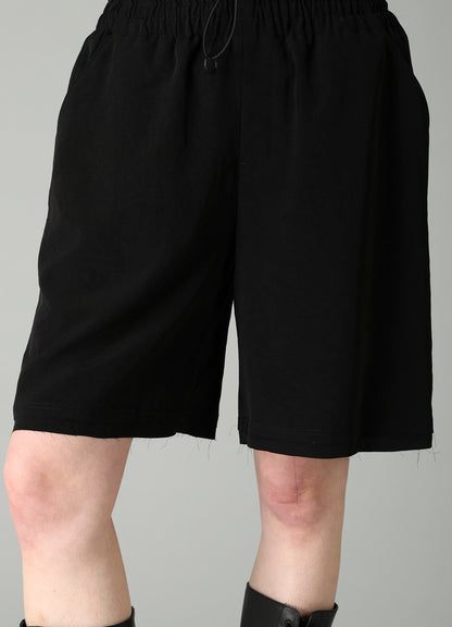 Ta/Pe CREPE DE CHINE DOUBLE WAIST SHORT PANTS
