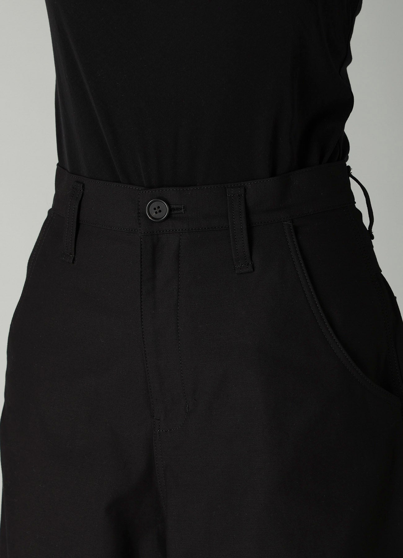 MILITARY BACKSIDE SATIN PAINTER SHORT PANTS