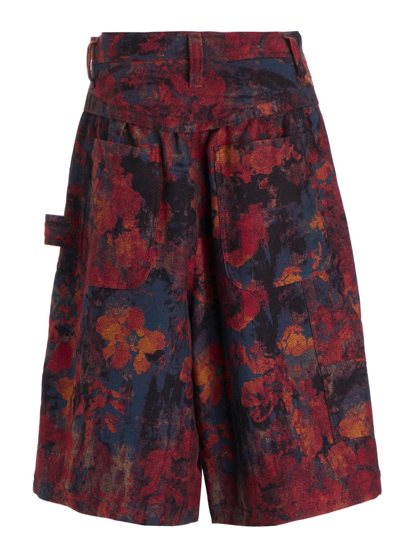 JQ REDXBLUE PAINTER SHORT PANTS