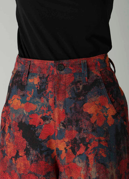 JQ REDXBLUE PAINTER SHORT PANTS
