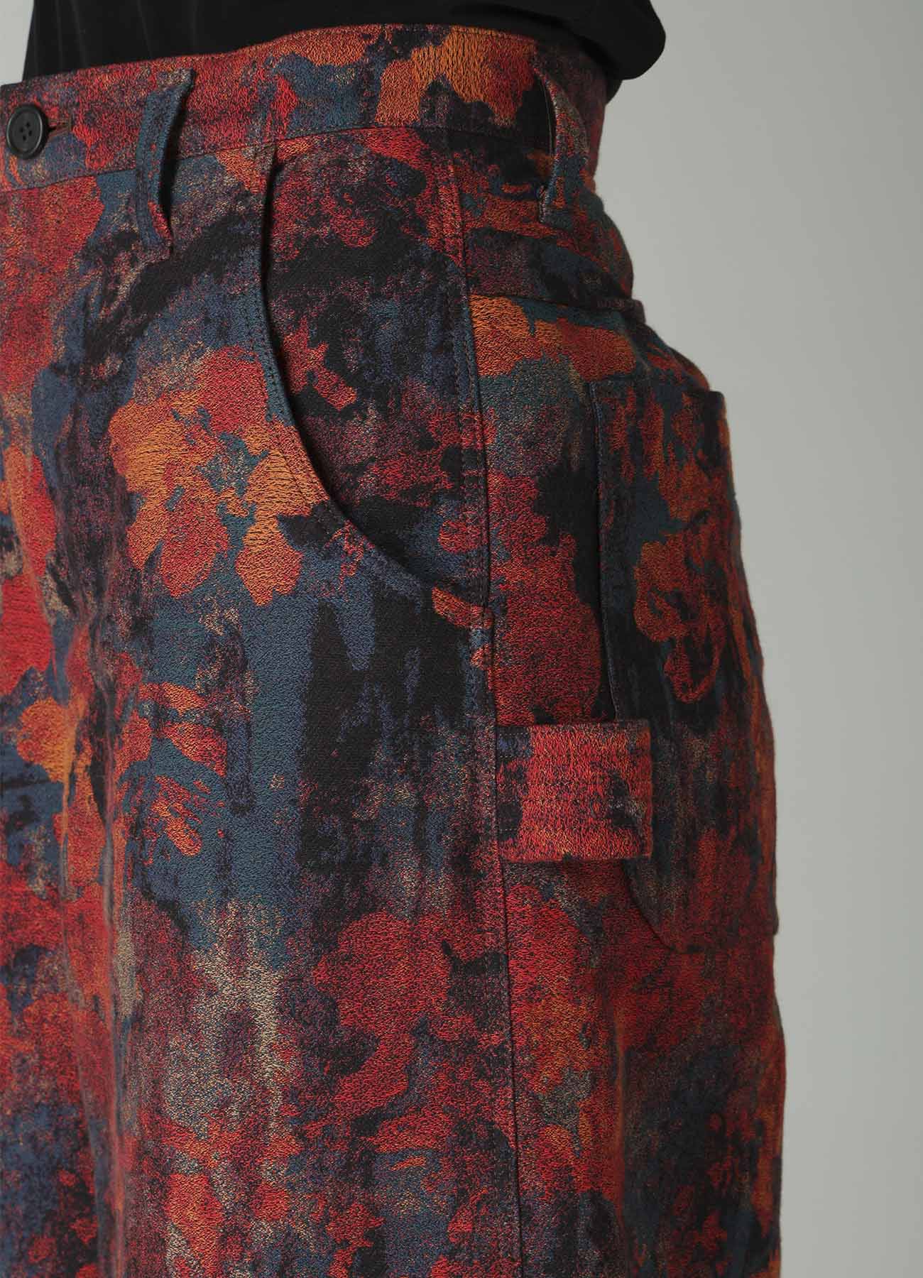 JQ REDXBLUE PAINTER SHORT PANTS