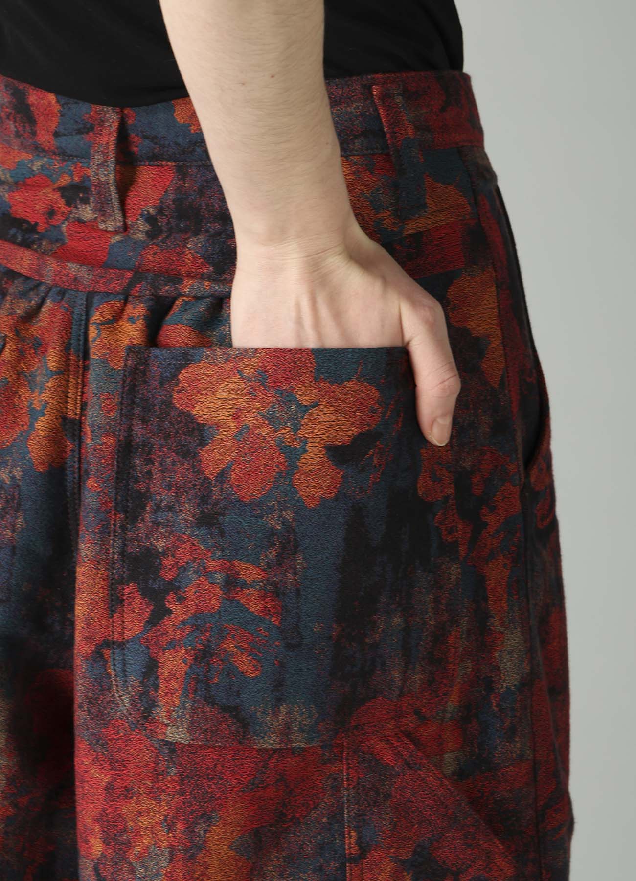 JQ REDXBLUE PAINTER SHORT PANTS
