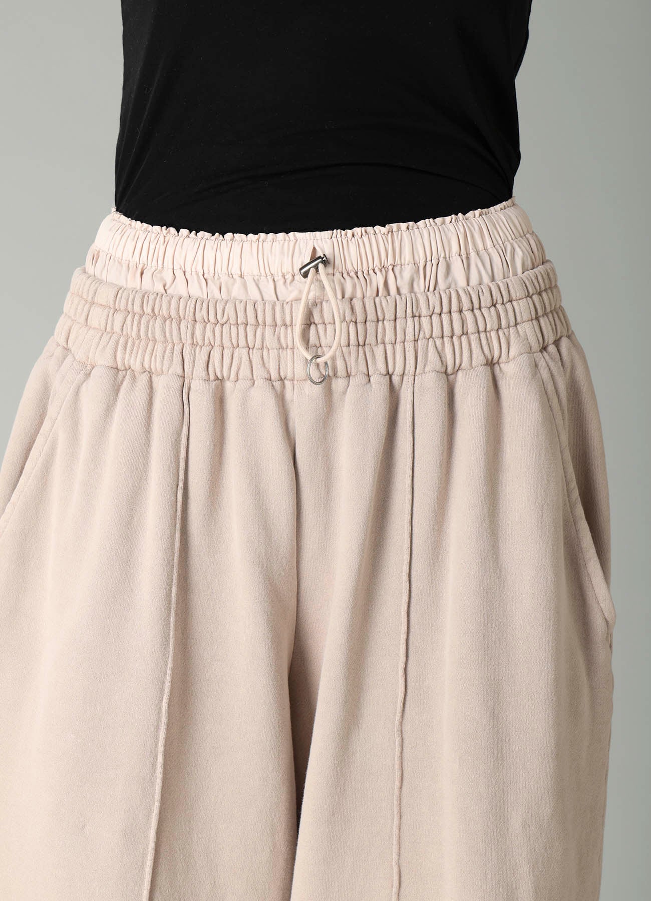 30/10 FRENCH TERRY DOUBLE WAIST SWEAT PANTS