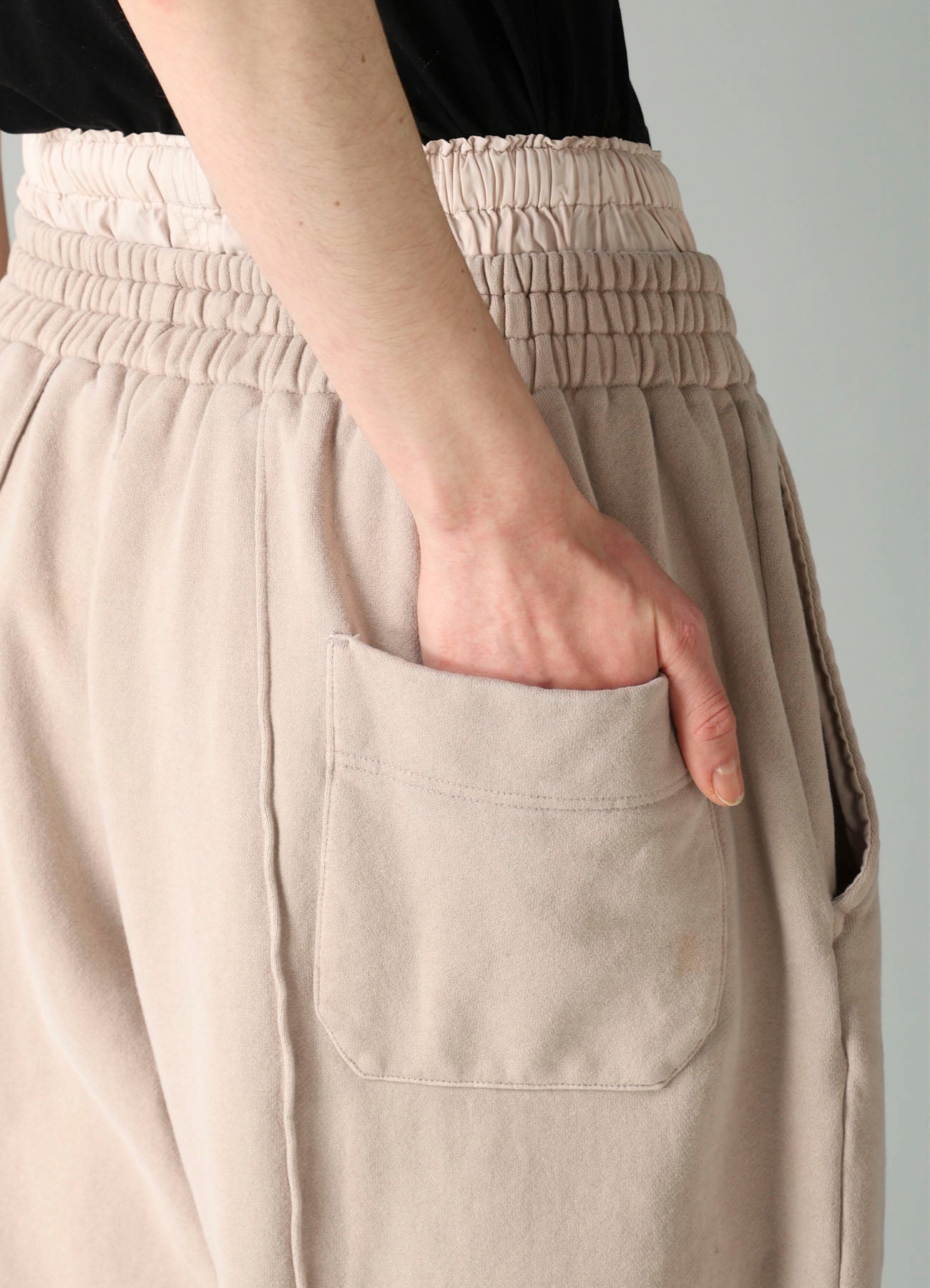 30/10 FRENCH TERRY DOUBLE WAIST SWEAT PANTS