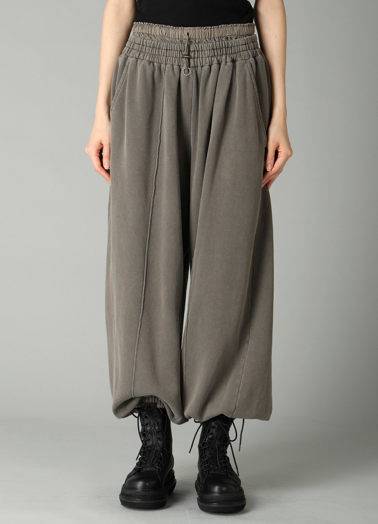 30/10 FRENCH TERRY DOUBLE WAIST SWEAT PANTS