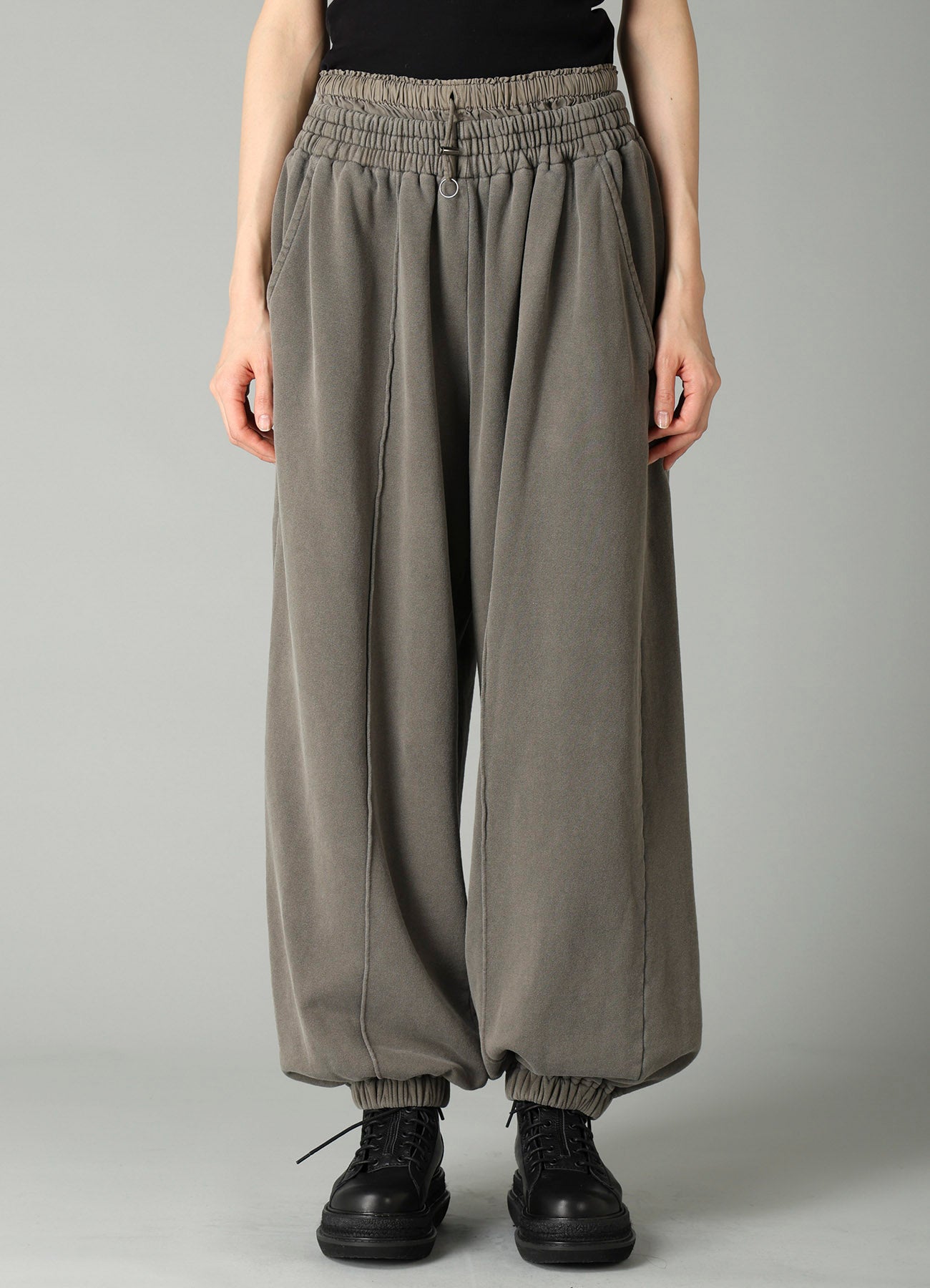 30/10 FRENCH TERRY DOUBLE WAIST SWEAT PANTS
