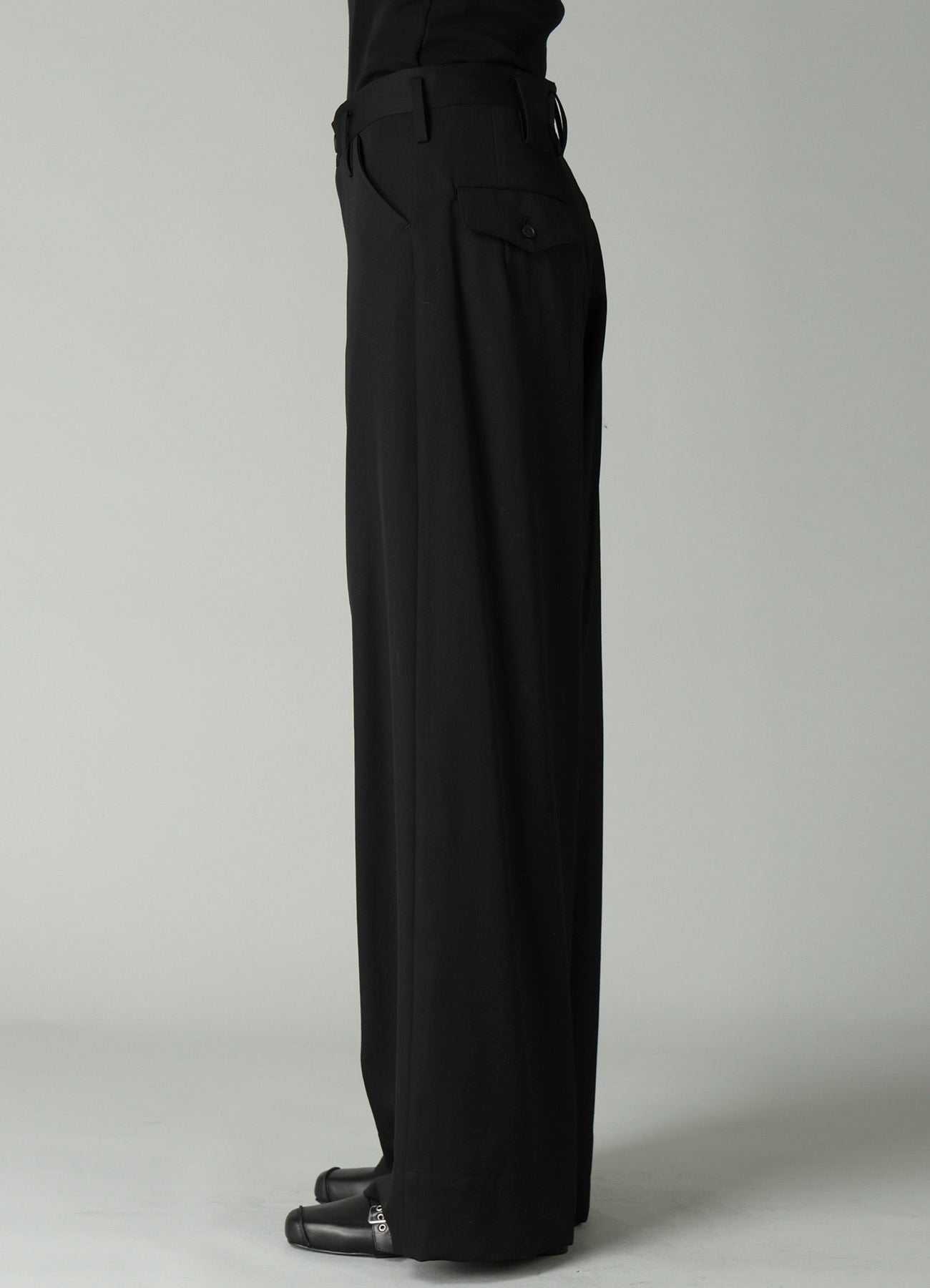 長ズボン GABARDINE MAXI WIDE PANTS – THE SHOP YOHJI YAMAMOTO